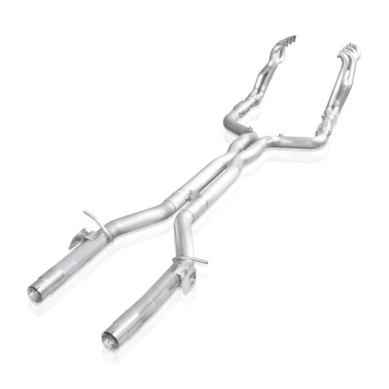Stainless Works 2016-18 Camaro SS Headers 1-7/8in Primaries 3in High-Flow Cats X-Pipe AFM Delete - Corvette Realm