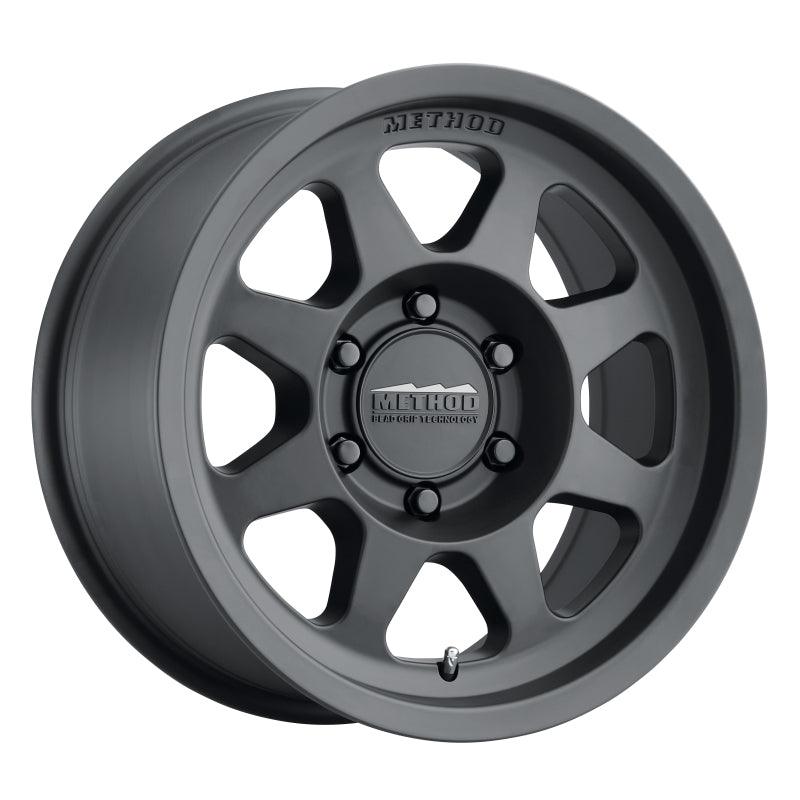 Method MR701 17x9 -12mm Offset 6x5.5 106.25mm CB Matte Black Wheel - Corvette Realm