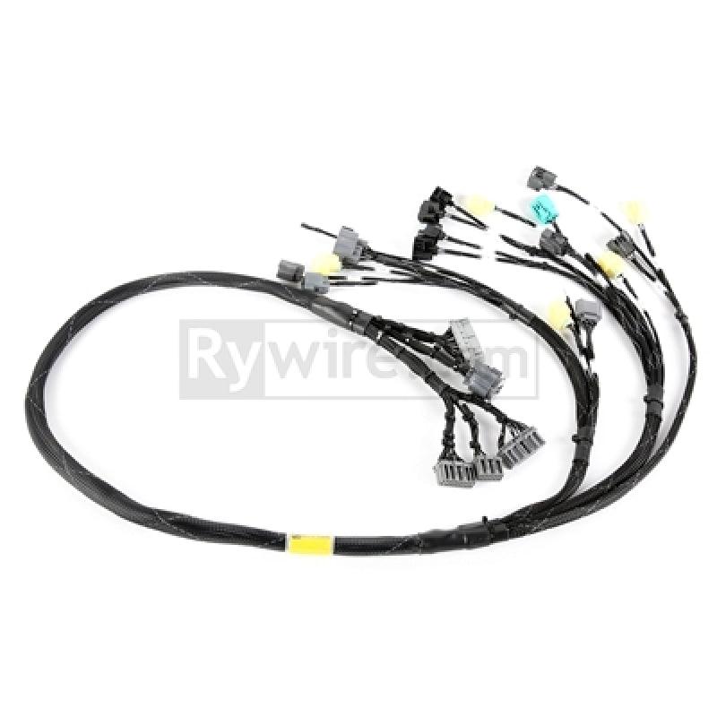 Rywire Honda B-Series OBD2 Tuck Budget Eng Harness w/OBD2 Dist/Inj/Alt/92-95 OBD1 Plug (Adapter Req) - Corvette Realm