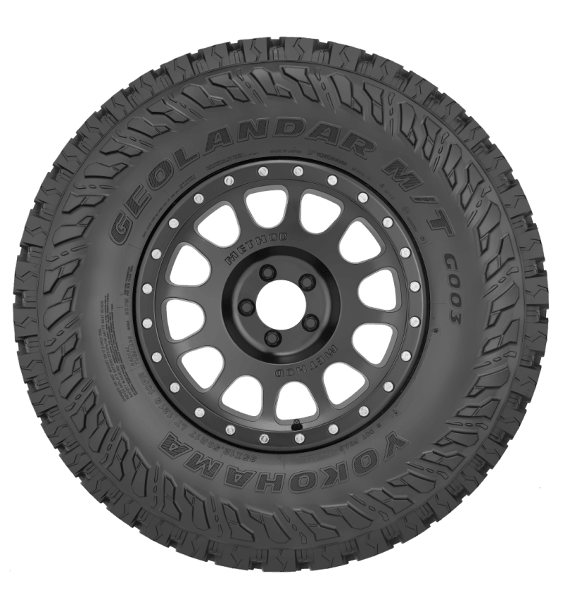 Yokohama Geolandar M/T G003 Tire - 35X12.50R17 121Q - Corvette Realm