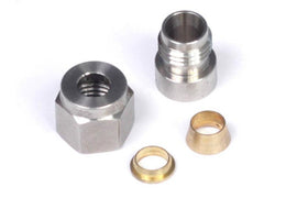Haltech 1/4in Stainless Steel Weld-On Kit (Incl Nut & Ferrule) - Corvette Realm