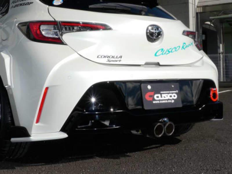 Cusco Strut 19+ Toyota Corolla Hatchback Rear Lip Spoiler (Primer / Unpainted) - Corvette Realm