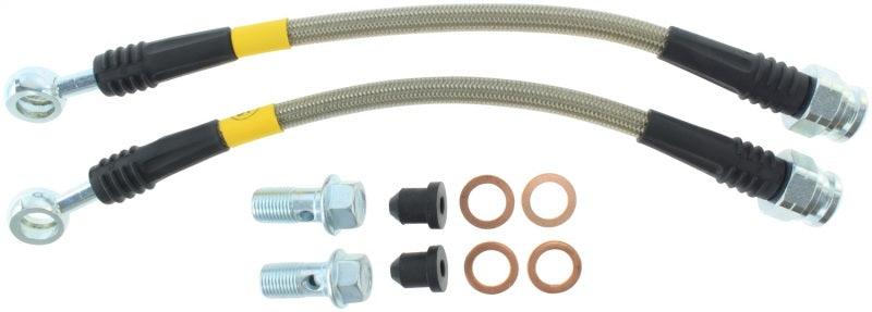 StopTech 98-02 Chevy Camaro Stainless Steel Rear Brake Lines - Corvette Realm