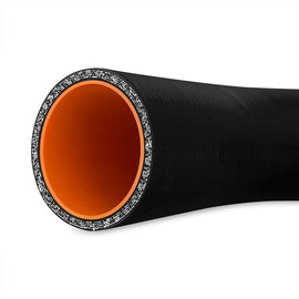 Mishimoto 3in. 45 Degree Silicone Coupler - Black - Corvette Realm