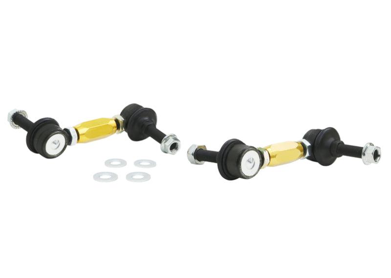 Whiteline Universal Swaybar Link Kit-Heavy Duty Adjustable Ball Joint - Corvette Realm