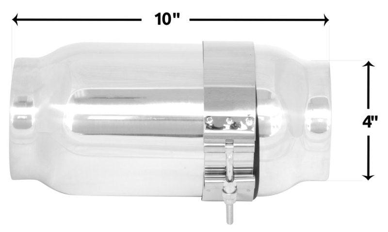 Spectre Inline Air Box 5in. w/Filter - Corvette Realm