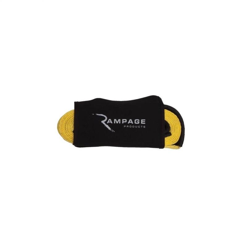 Rampage 1955-2019 Universal Recovery Trail Strap 3ftX 30ft - Yellow - Corvette Realm