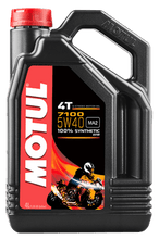 Load image into Gallery viewer, Motul 4L 7100 Synthetic Motor Oil 5W40 4T - Corvette Realm