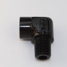 Load image into Gallery viewer, Fragola 1/8 Pipe 90 Degree Elbow Male/Female - Black - Corvette Realm