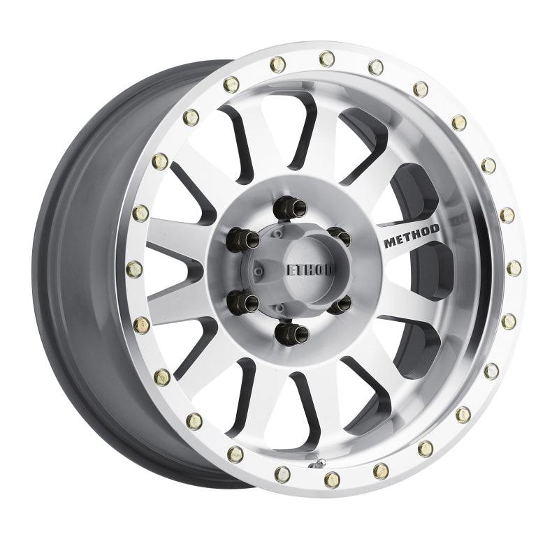 Method MR304 Double Standard 18x9 -12mm Offset 6x5.5 108mm CB Machined/Clear Coat Wheel - Corvette Realm