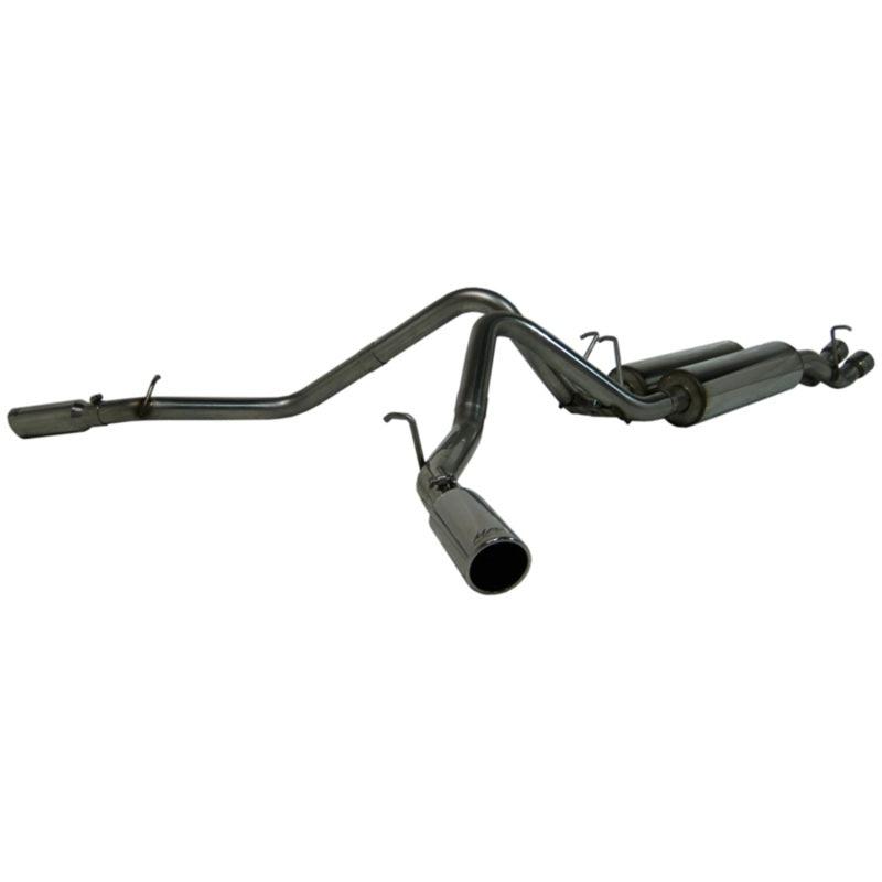 MBRP 2003-2007 Chev/GMC 2500 HD 6.0L EC-SB Cat Back Dual Split Side - Corvette Realm