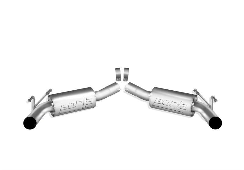 Borla 10-11 Chevy Camaro SS Coupe/Convertible 6.2L 8cyl SS S-Type Exhaust (REAR SECTION ONLY) - Corvette Realm