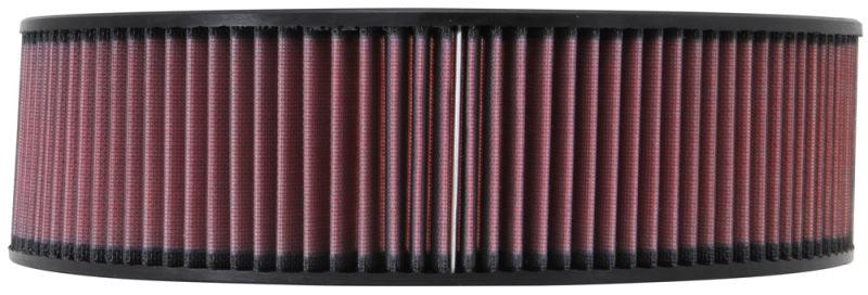 K&N Custom Round Air Filter 14in OD 12in ID 4in Height - Corvette Realm