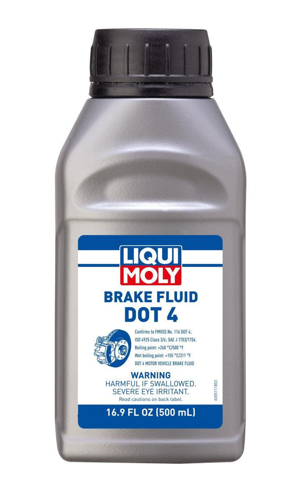 LIQUI MOLY 500mL Brake Fluid DOT 4 - Corvette Realm