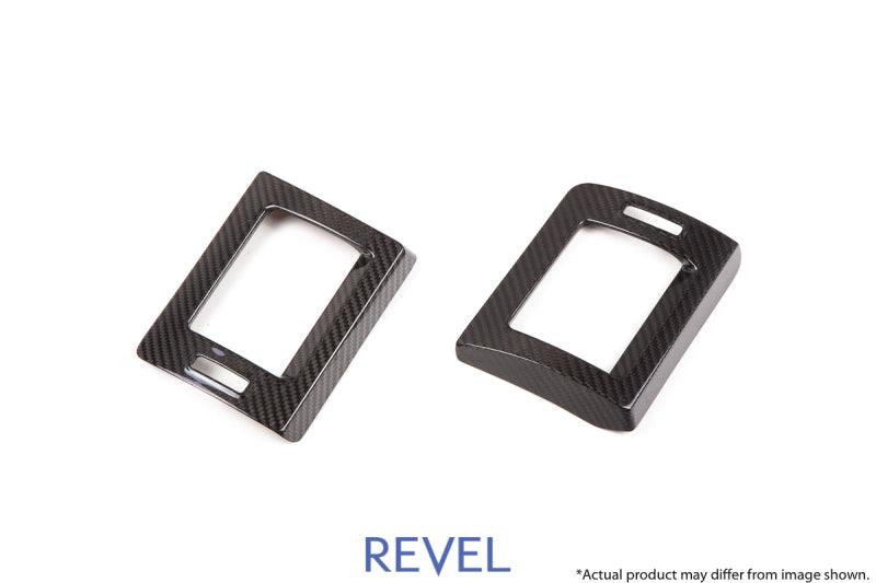 Revel GT Dry Carbon A/C Covers (Left & Right) 15-18 Subaru WRX/STI - 2 Pieces - Corvette Realm