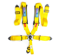 Load image into Gallery viewer, NRG 5PT 3in. Seat Belt Harness / Cam Lock - Yellow - Corvette Realm