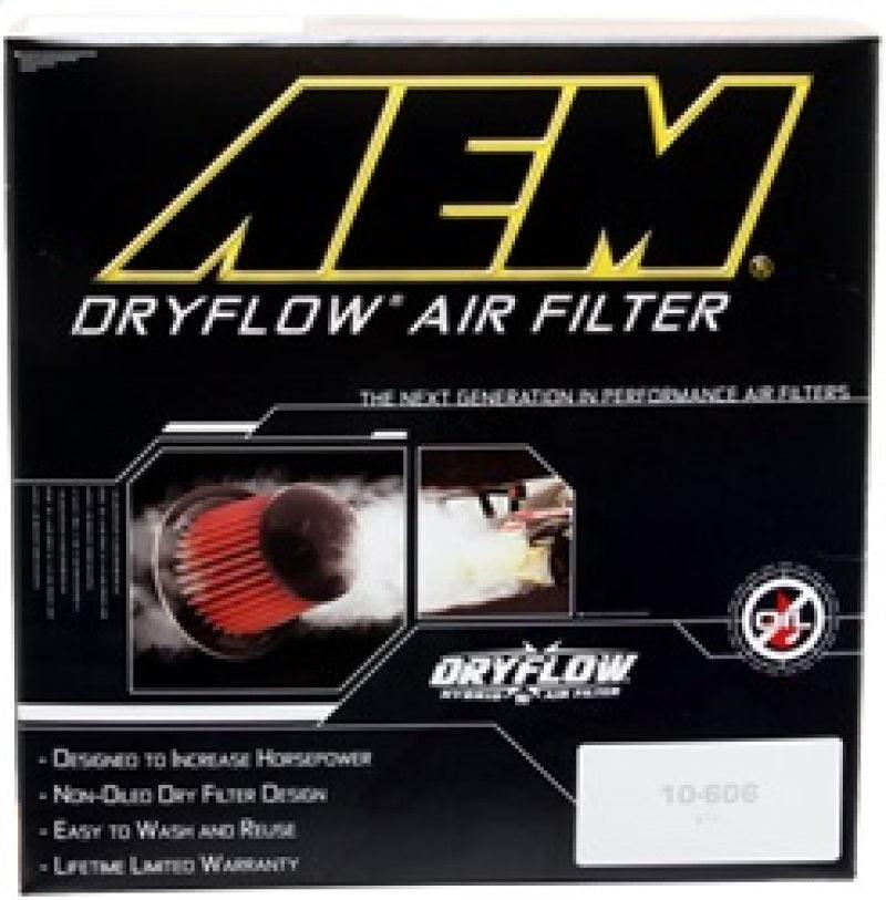 AEM 5in Dryflow Air Filter with 8in Element - Corvette Realm