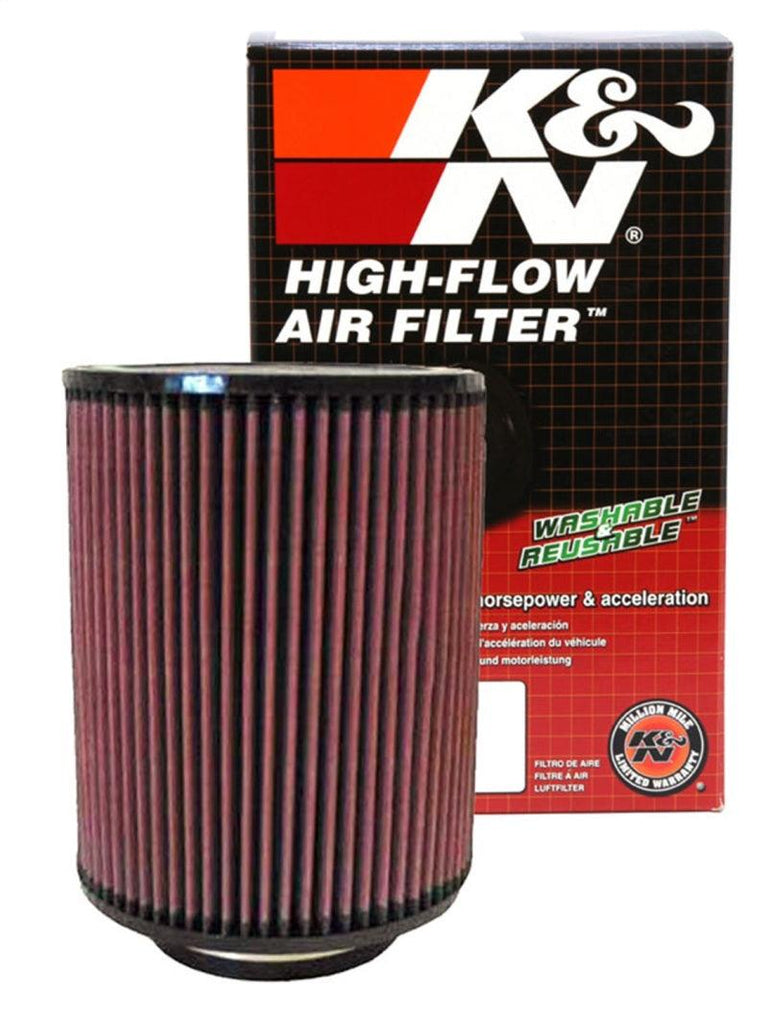 K&N Universal Air Filter 4in Flange ID 7in OD 9in Height - Corvette Realm