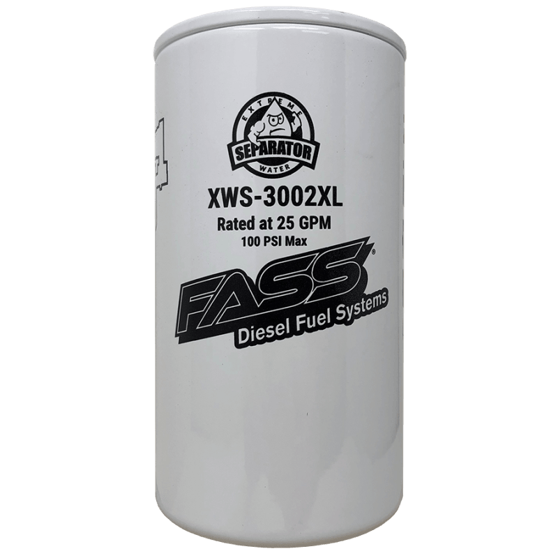 FASS Hydroglass Titanium Signature Series Extended Length Extreme Water Separator XWS-3002XL - Corvette Realm