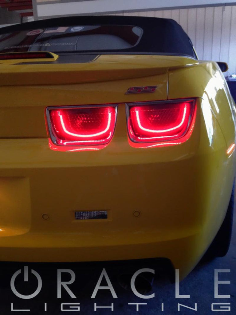 Oracle Chevy Camaro 10-13 Afterburner 2.0 Tail Light Halo Kit - Red - Corvette Realm