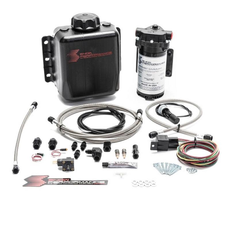 Snow Performance Stg 1 Boost Cooler F/I Water Injection Kit (Incl. SS Braided Line and 4AN Fittings) - Corvette Realm