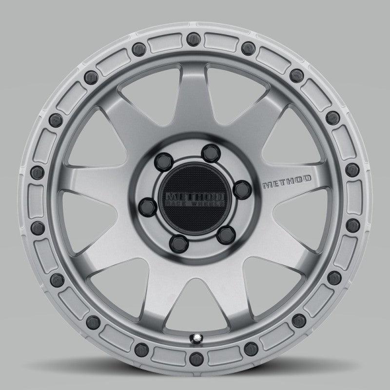 Method MR317 17x8.5 0mm Offset 6x135 87mm CB Matte Titanium Wheel - Corvette Realm