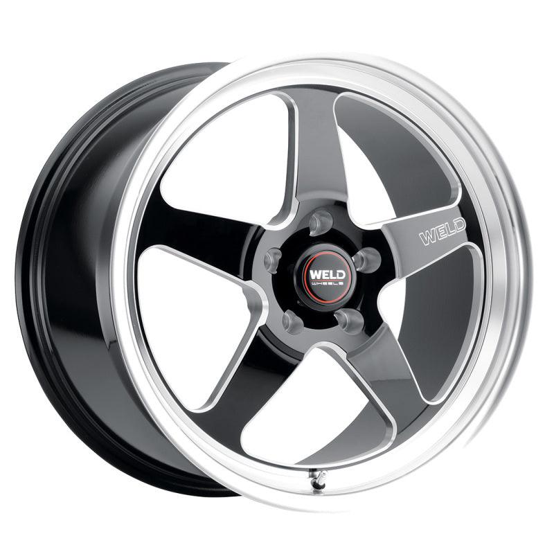 Weld S106 20x9.5 Ventura 6 6x135 ET28 BS6.375 Gloss BLK MIL DIA 87.1 - Corvette Realm