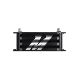 Mishimoto Universal 16 Row Oil Cooler - Black - Corvette Realm