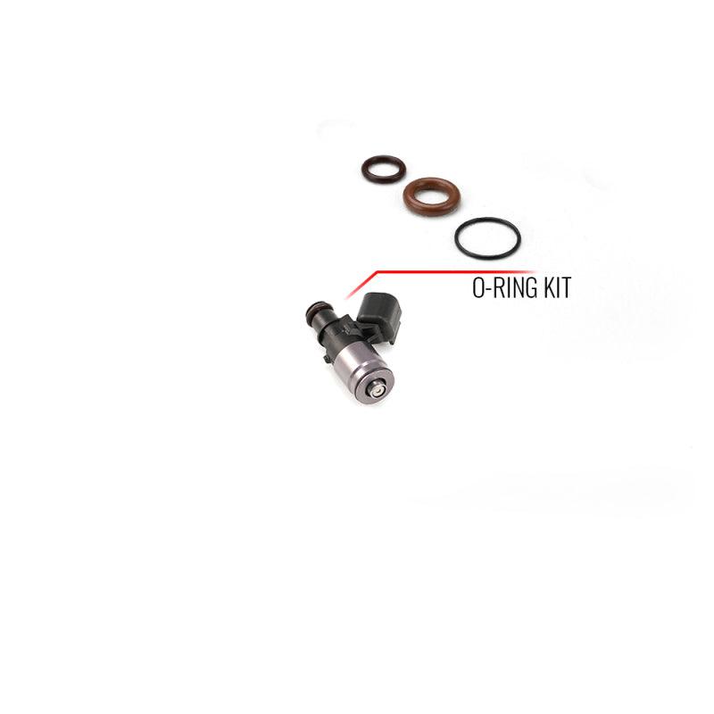 Injector Dynamics O-Ring/Seal Service Kit for Injector w/ 11mm Top Adapter and WRX Bottom Adapter - Corvette Realm