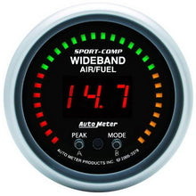 Load image into Gallery viewer, Autometer Sport-Comp 52mm Wideband Air/Fuel Gauge - Corvette Realm