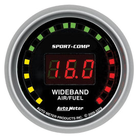 Autometer Sport-Comp 52mm Digital Wideband Air/Fuel Ratio Street Gauge - Corvette Realm