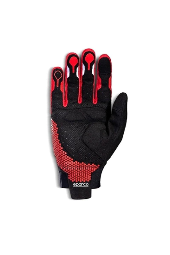 Sparco Gloves Hypergrip+ 10 Black/Red - Corvette Realm