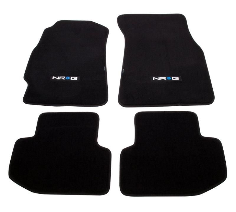 NRG Floor Mats - 94-01 Acura Integra (NRG Logo) - 4pc. - Corvette Realm