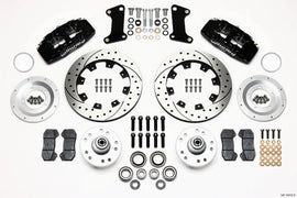 Wilwood Dynapro 6 Front Hub Kit 12.19in Drilled 67-69 Camaro (*Line Kit Needed*) - Corvette Realm
