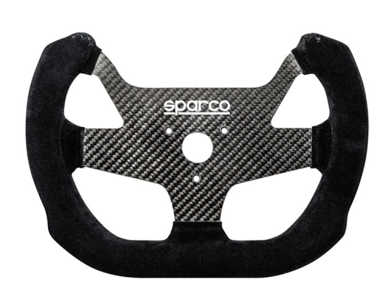 Sparco Steering Wheel F10C Carbon Suede Black - Corvette Realm