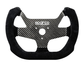 Sparco Steering Wheel F10C Carbon Suede Black - Corvette Realm