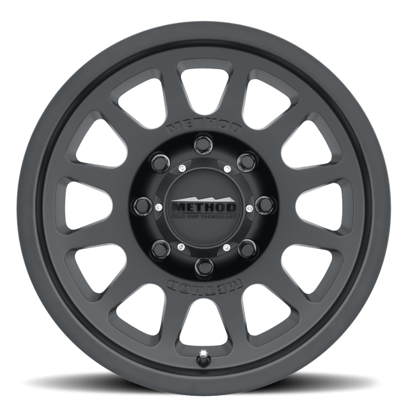 Method MR703 17x8.5 0mm Offset 8x6.5 130.81mm CB Matte Black Wheel - Corvette Realm