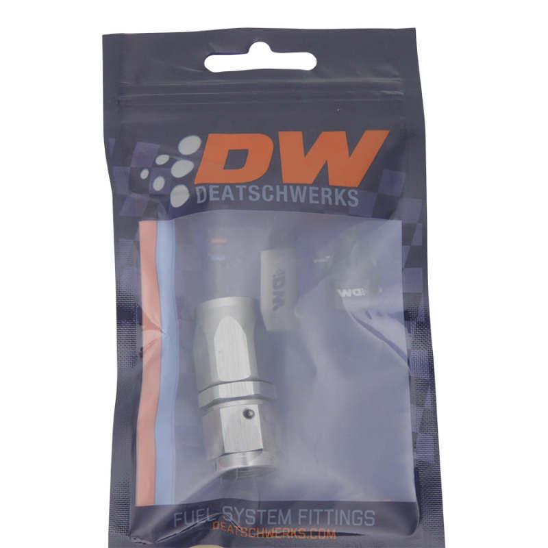 DeatschWerks 6AN Female Swivel Straight Hose End CPE - Corvette Realm