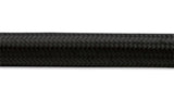 Vibrant -20 AN Black Nylon Braided Flex Hose (5 foot roll)