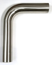 Load image into Gallery viewer, Stainless Bros 2.0in Diameter 1.5D / 3in CLR 90 Degree Bend 5in leg/8in leg Mandrel Bend - Corvette Realm