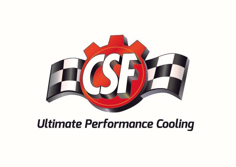 CSF Universal Triple Pass Dual Core Radiator w/AN Fittings - Corvette Realm