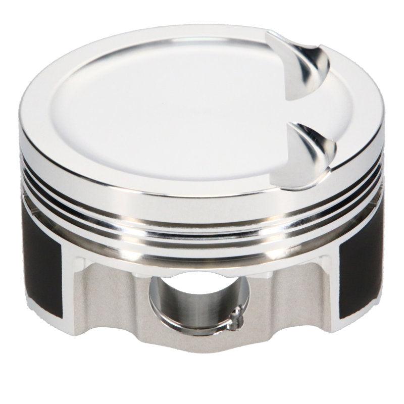 JE Pistons 2013+ VW/Audi 2.0T TSI (22mm Pin) 83mm Bore 10.0:1 CR -5.2cc Dish FSR Piston (Set of 4) - Corvette Realm