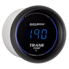 Load image into Gallery viewer, Autometer 52.4mm Black Digital Trans Temperature Gauge - Corvette Realm