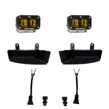 Load image into Gallery viewer, Baja Designs 19-22 Dodge RAM 2500/3500 S2 SAE Fog Pocket Light Kit - Amber - Corvette Realm