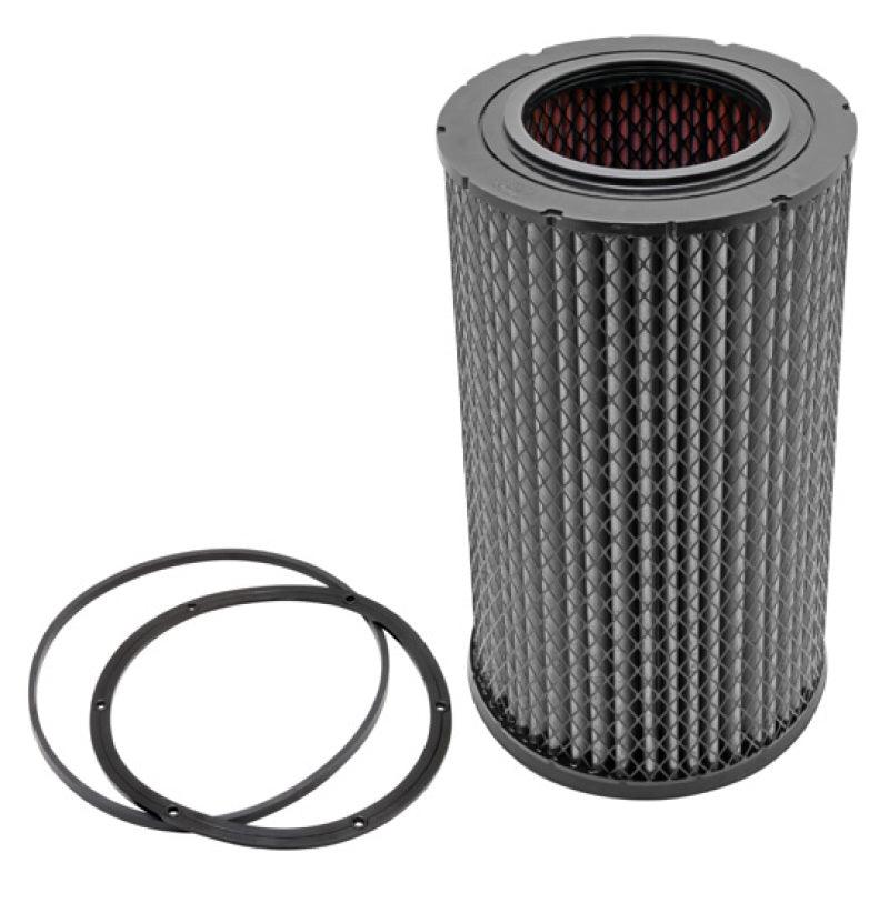 K&N Round Radial Seal 13-1/16in OD 7-9/16in ID 25-11/16in H Reverse Replacement Air Filter - HDT - Corvette Realm