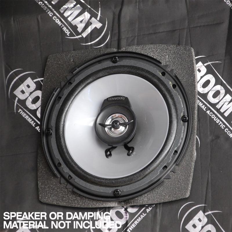 DEI Speaker Baffles 5.25in Round 6.5in Wide 6.5 Height 2.5in Deep Pair - Corvette Realm