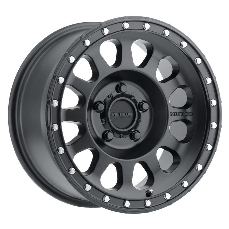 Method MR315 17x8.5 0mm Offset 5x5 71.5mm CB Matte Black Wheel - Corvette Realm