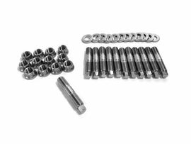 Fleece Performance 94-18 Dodge Cummins 2500-3500 Exhaust Manifold Stud Kit - 7mm External Hex Head - Corvette Realm
