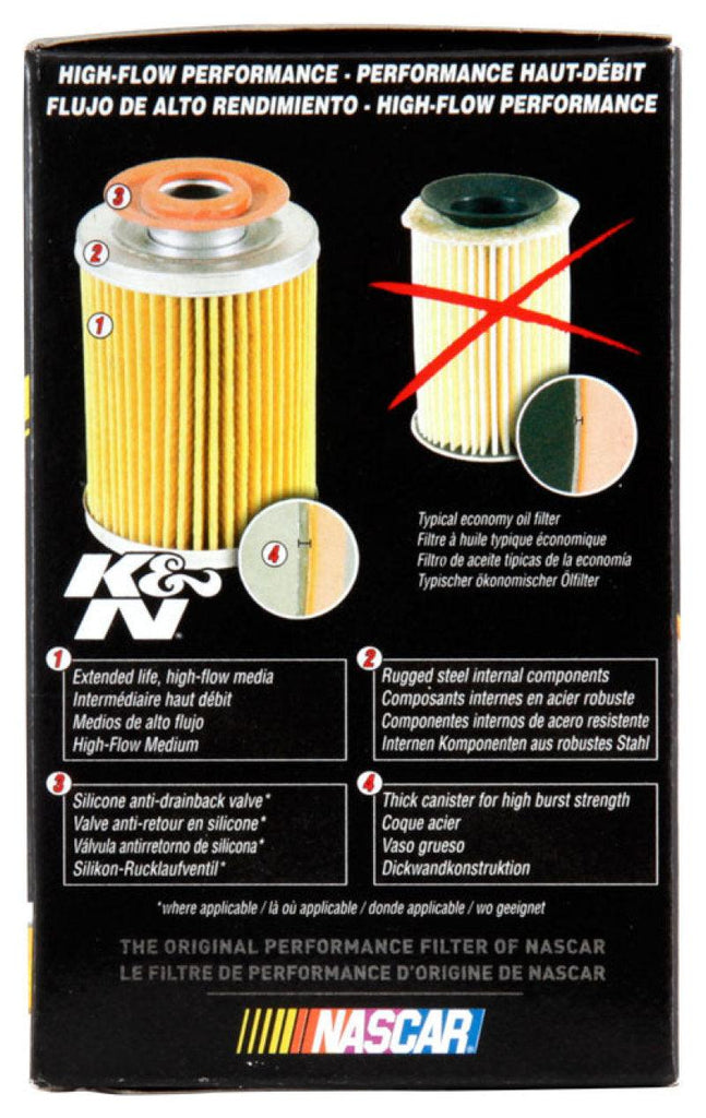 K&N Oil Filter OIL FILTER; AUTOMOTIVE - Corvette Realm