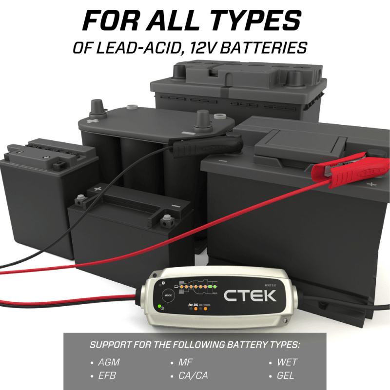 CTEK Battery Charger - MXS 5.0 4.3 Amp 12 Volt - Corvette Realm